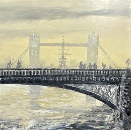 Painting, Londres - Deux Ponts, Frank De Blok