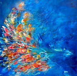 Peinture, Ocean Colour Scene - In Flight, Victoria Horkan