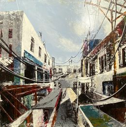 Gemälde, Rue de Kyoto, Frank De Blok