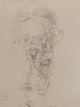 Print, Portrait de Samuel Beckett, Avigdor Arikha
