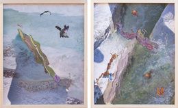 Gemälde, Untitled V and II, Rodrigo Etem