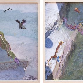Painting, Untitled V and II, Rodrigo Etem