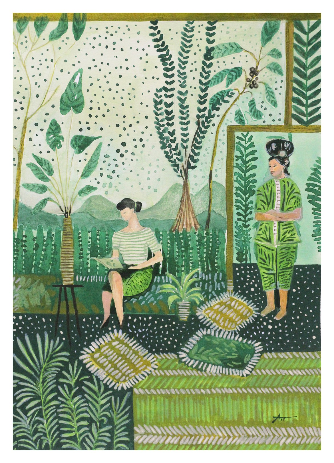 Aurélie Trabaud, L'intimité - Botanical sceneries Aurélie Trabaud, L'intimité - Botanical sceneries