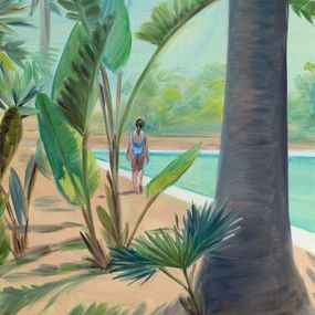 Gemälde, Green Corner, Carmen Belean