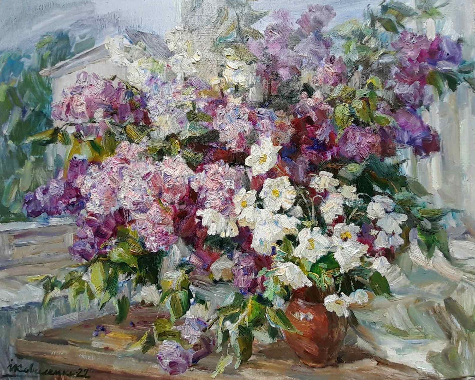Kovalenko Ivan, Purple Bouquet Kovalenko Ivan, Purple Bouquet