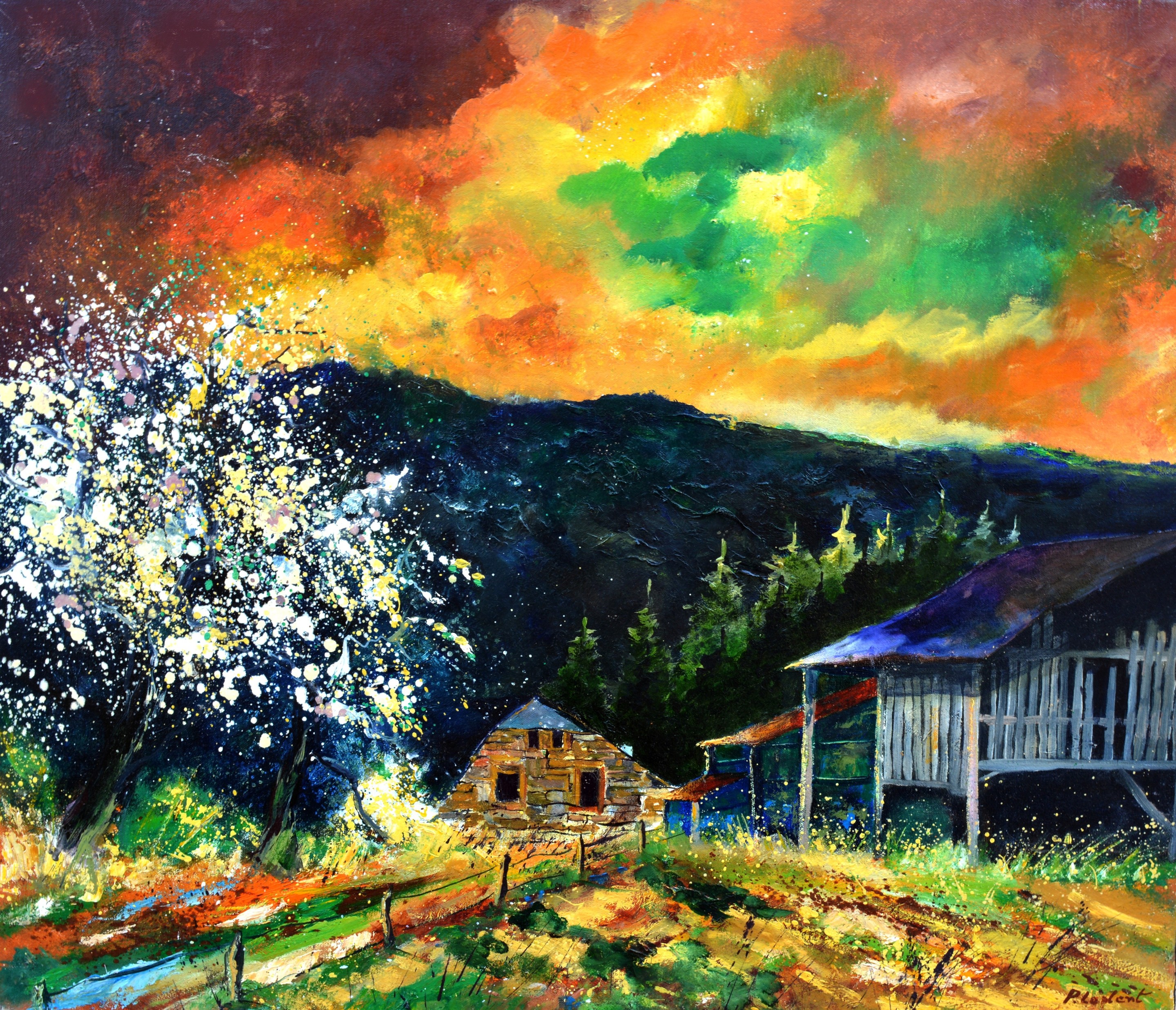 Pol Ledent, Old barns Pol Ledent, Old barns