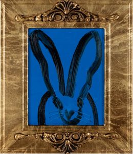 Gemälde, New Blue, Hunt Slonem