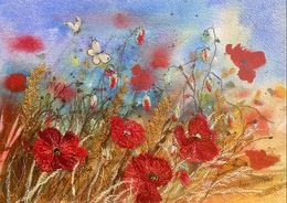 Peinture, Summerfield joy, Ann Dunbar