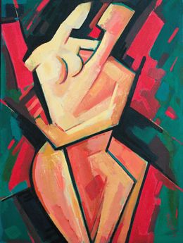 Painting, Lovers, Rumen Sazdov