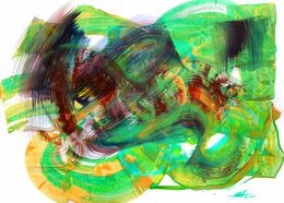 Painting, Pulsating Life, Menkiv Anatoliy