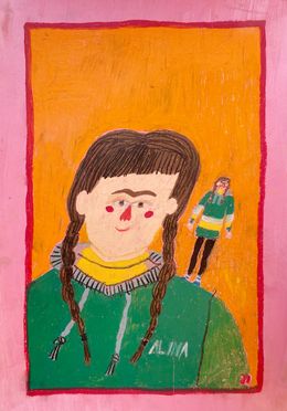 Dessin, Patways to bliss 14, Alina Papazova