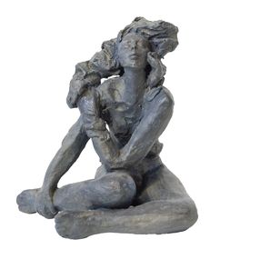 Skulpturen, Cachou - Sculpture portrait et corps de femme, Gary Sculpteur