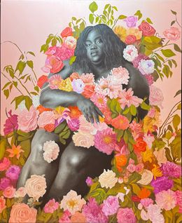 Painting, As Flores que plantei I, Ritchelly Oliveira