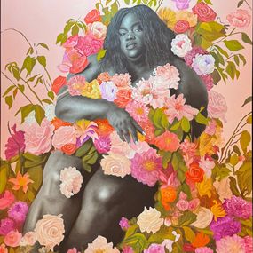 Gemälde, As Flores que plantei I, Ritchelly Oliveira
