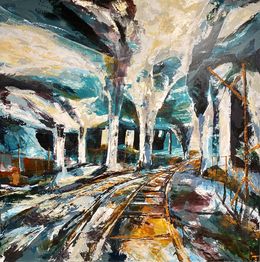 Gemälde, La Carrière Souterraine, Frank De Blok