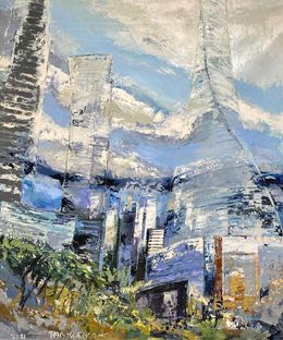 Painting, Pudong Business Area - Shanghai, Frank De Blok