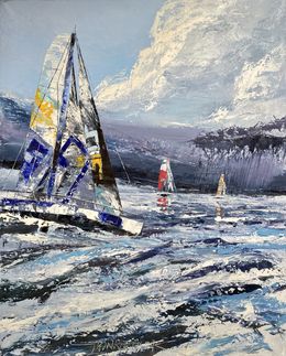 Peinture, La Tempête, Frank De Blok