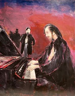 Gemälde, Erik Satie et Claude Debussy, Frank De Blok