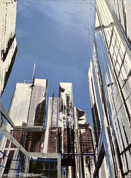 Gemälde, Plaza New York, Frank De Blok