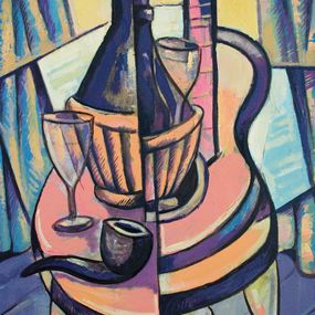 Gemälde, Cubistic Composition, Rumen Sazdov