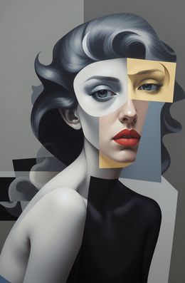 Print, The Veil of Duality, Sephora Venites