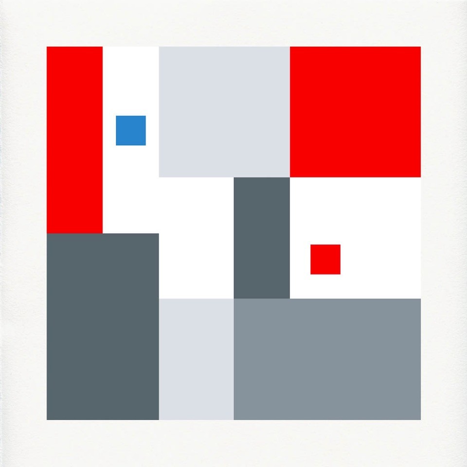 Mitsouko Mori, Carré rouge et noir Mitsouko Mori, Carré rouge et noir