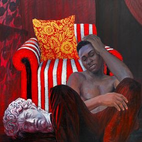 Gemälde, Things Fall Apart 1 (No Room For Emotion), Abdulateef Salaudeen