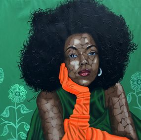 Gemälde, Expectation 2, Oyeleye Feranmi