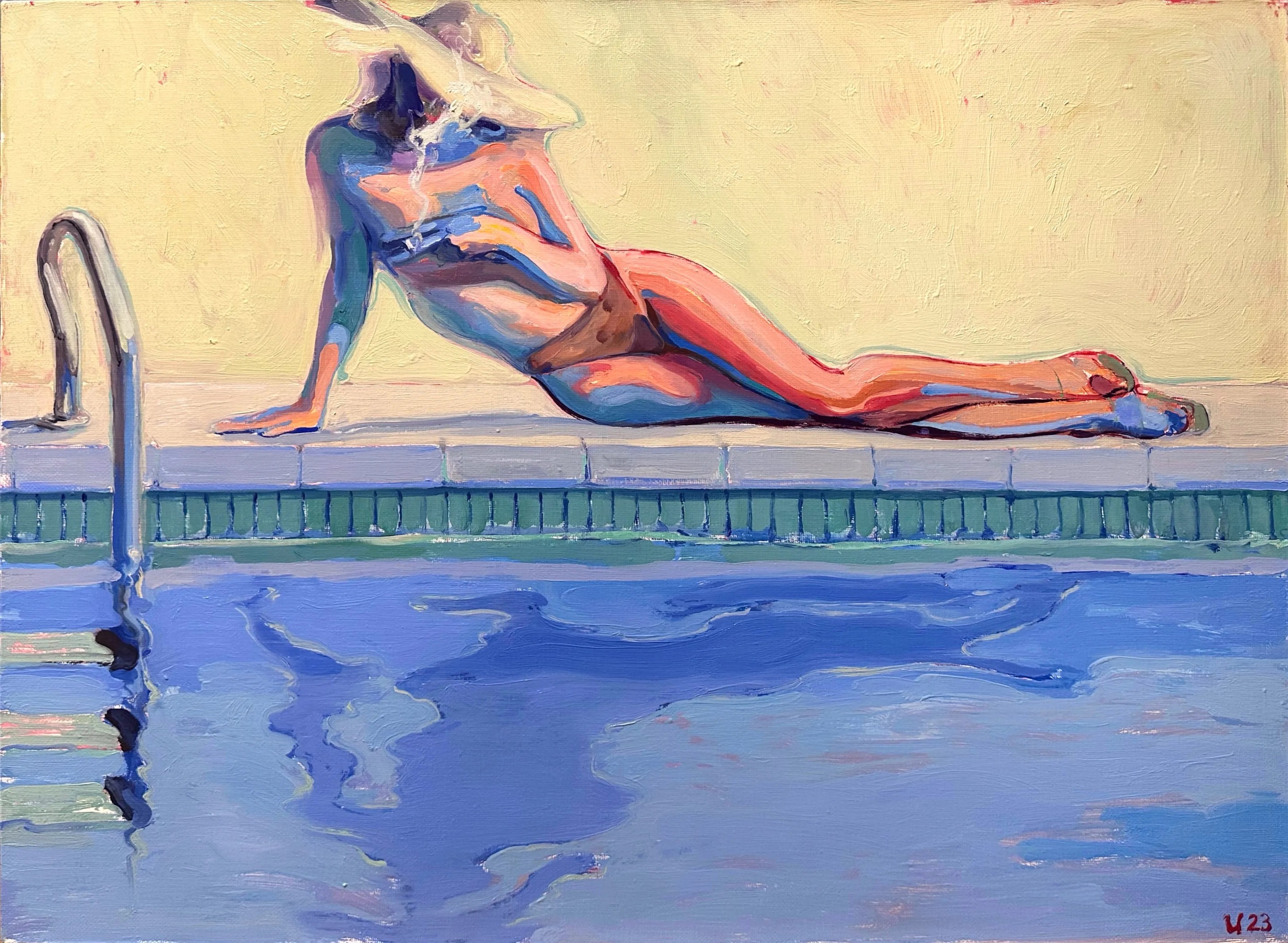 Ilia Filatov, Woman in a hat Ilia Filatov, Woman in a hat