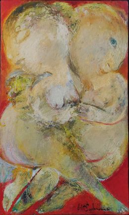 Peinture, Two Cupudons in Dance, Lilit Soghomonyan