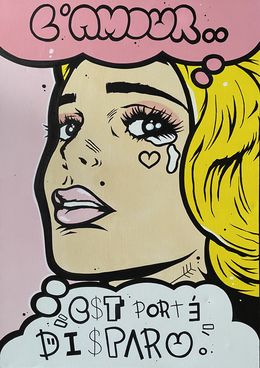 Painting, L'amour est porté disparu, Shorty'man