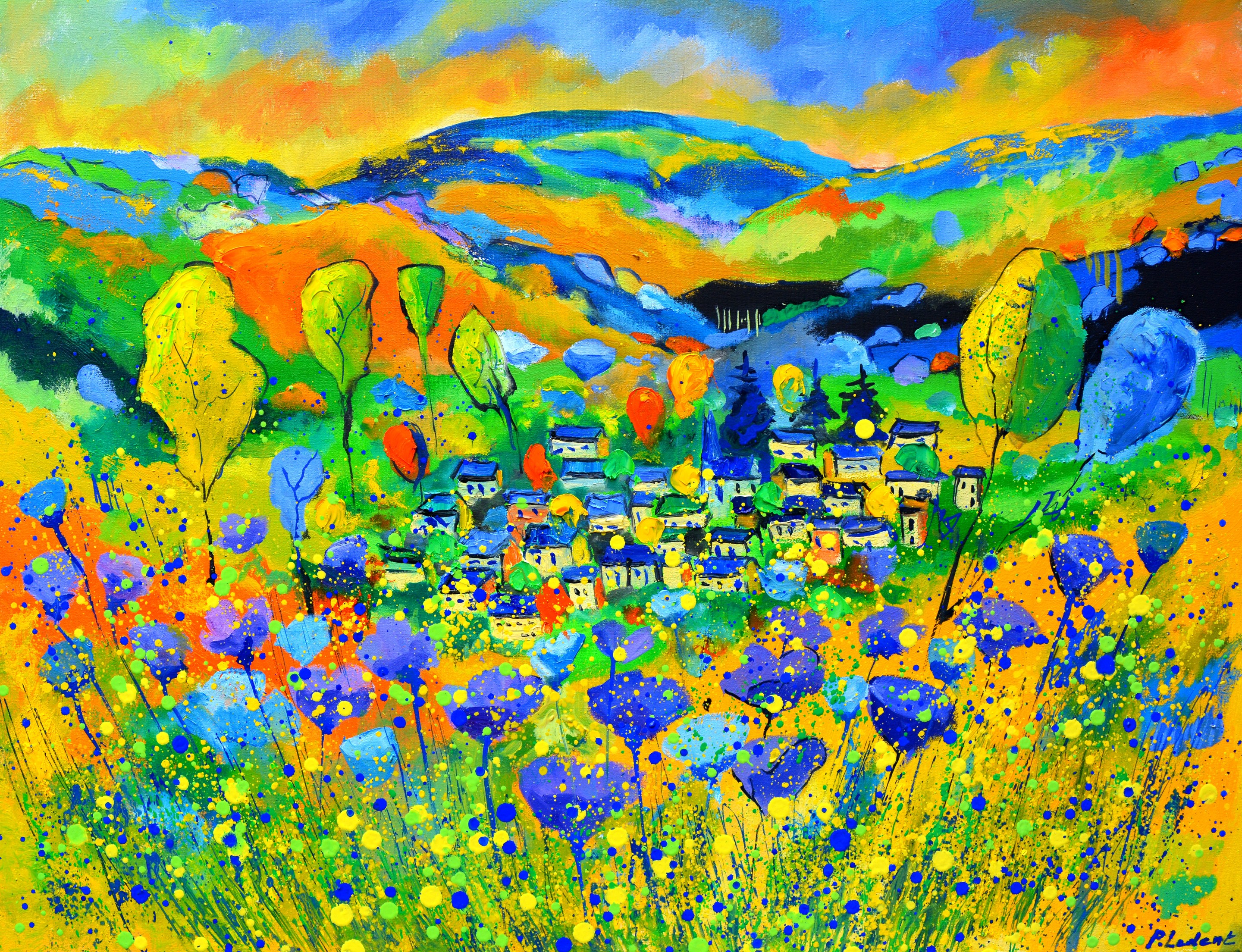 Pol Ledent, It is snowing flowers Pol Ledent, It is snowing flowers