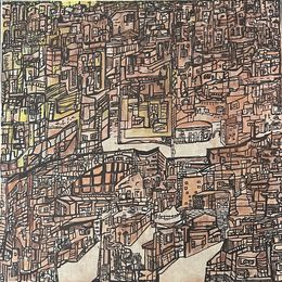 Fine Art Drawings, Inspiration Marrakech, Muriel Deumie