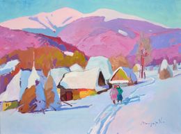 Painting, Winter's Last Breaths, Alexander Shandor