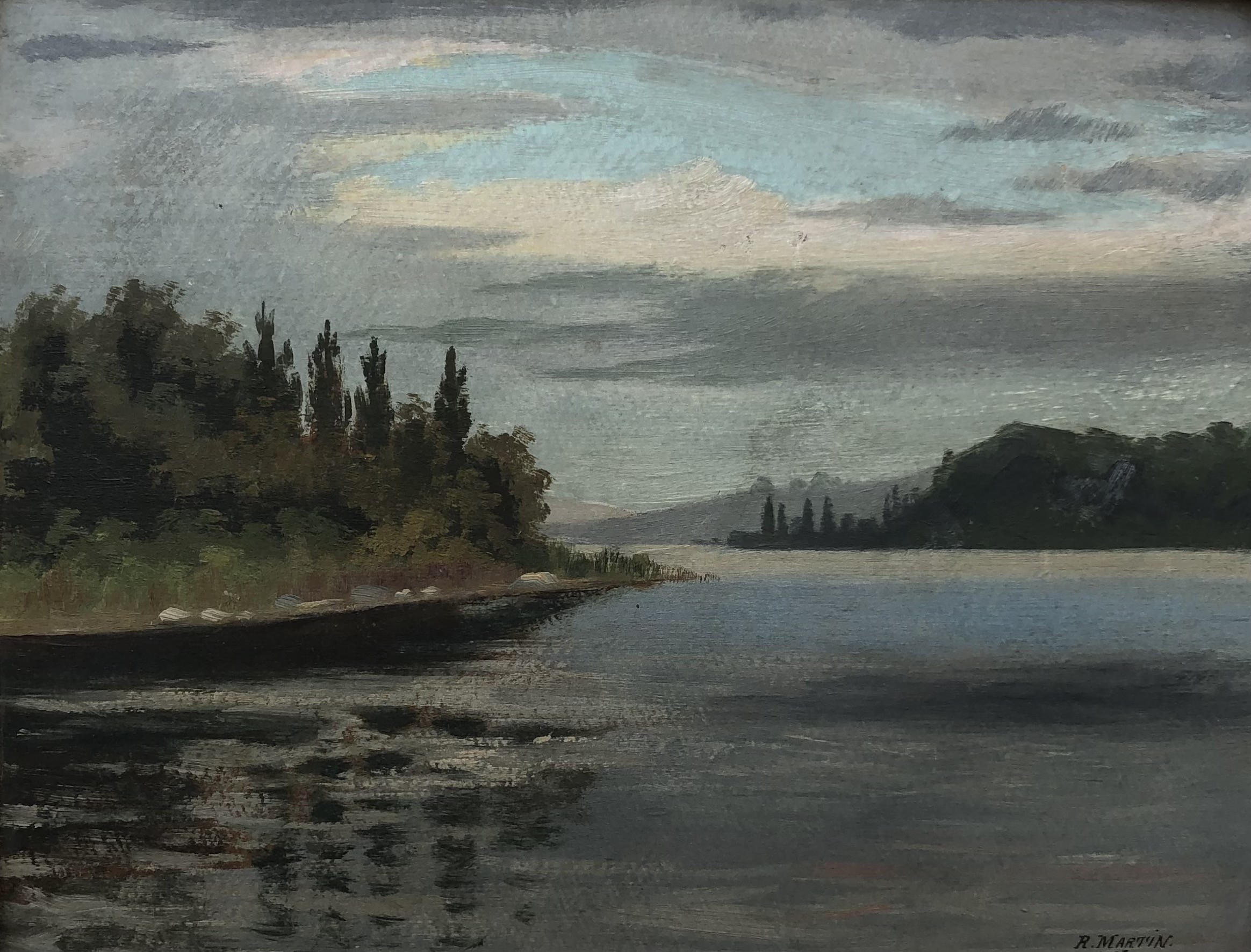 René Martin, Paysage du lac René Martin, Paysage du lac