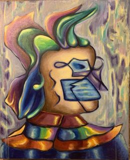 Peinture, Guardian de silencio II, Maria Evseeva