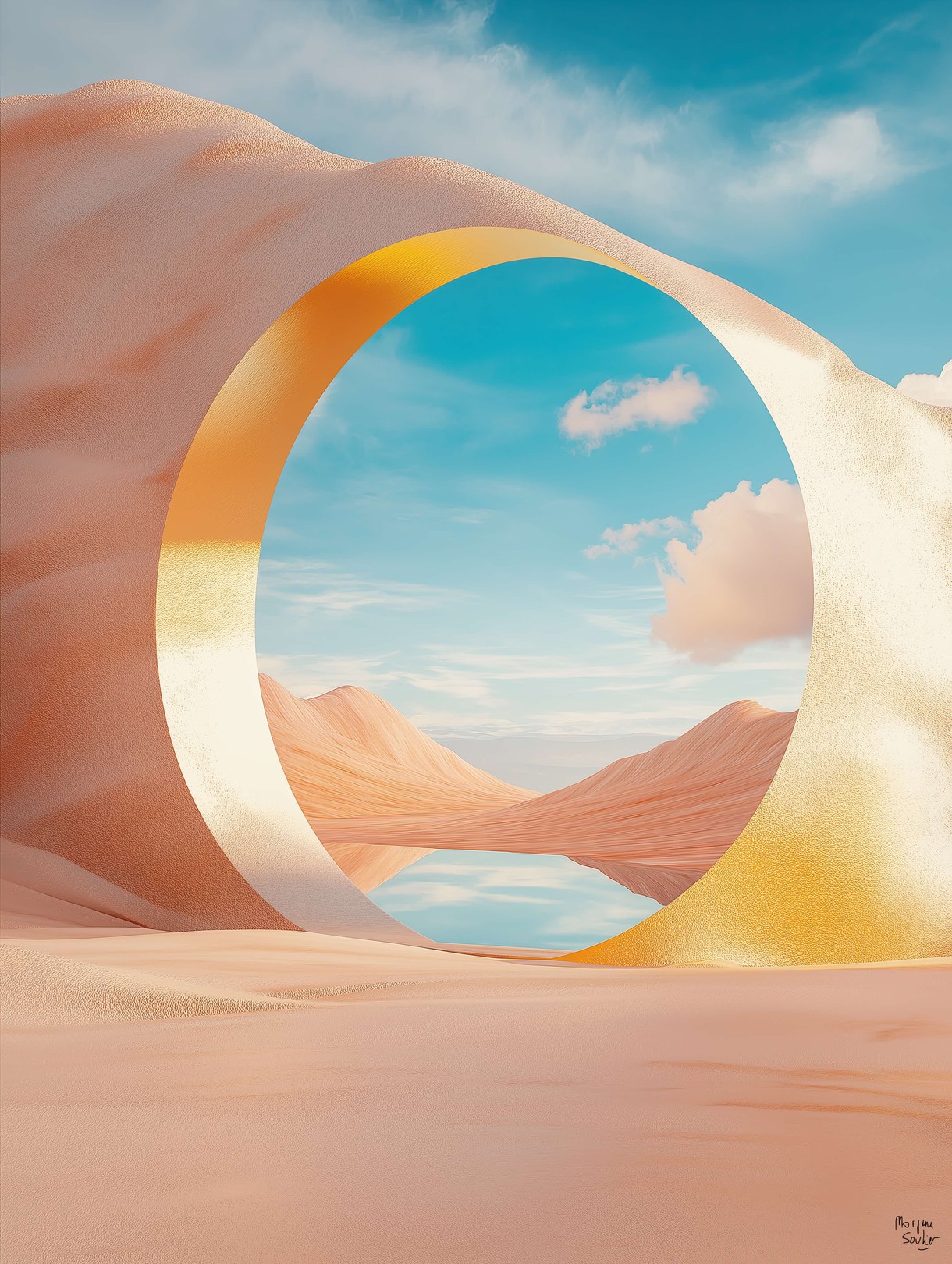 Morgane Soulier, Door to infinity #1 Morgane Soulier, Door to infinity #1