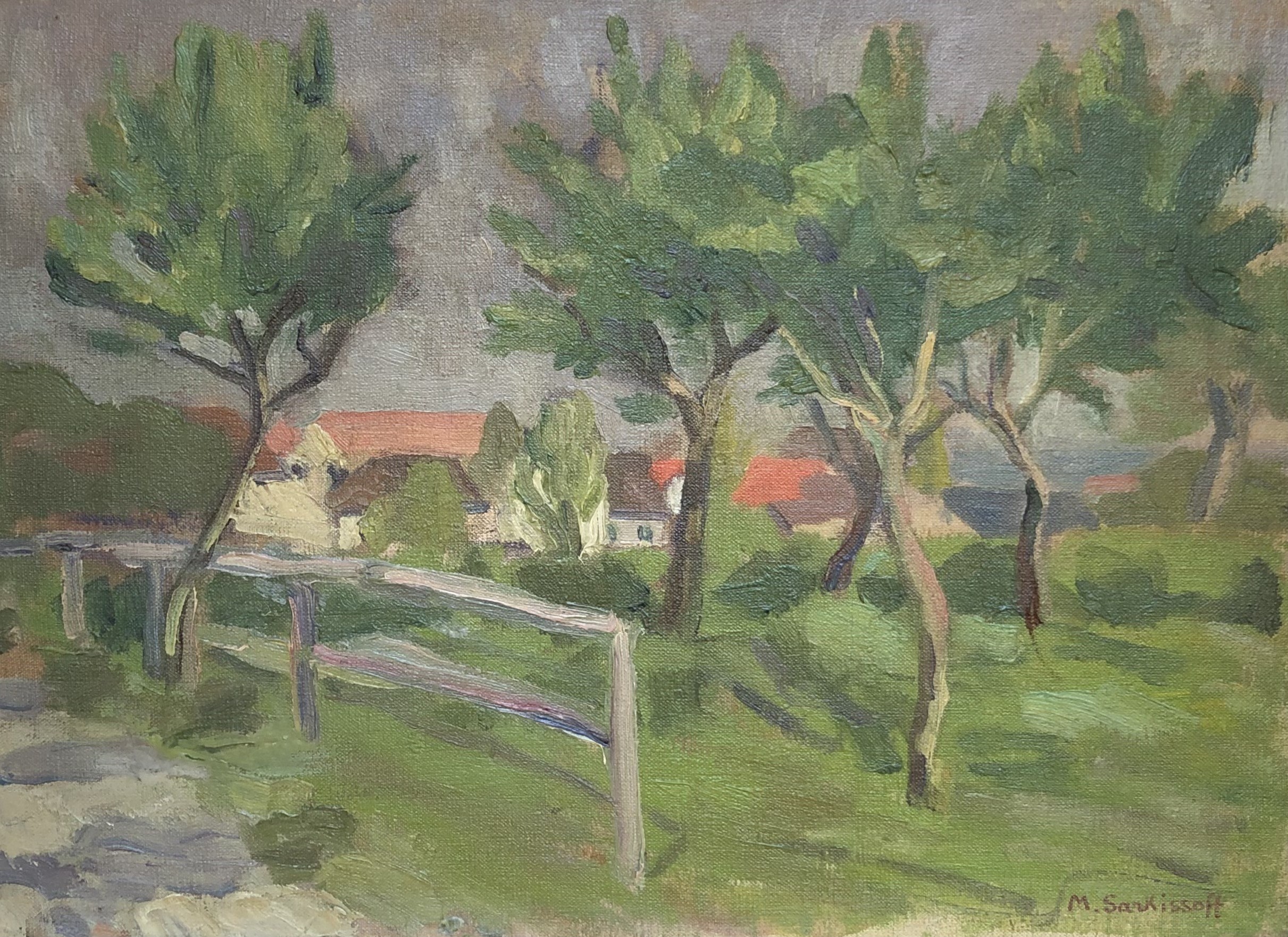 Maurice Sarkissoff, Paysage de campagne Maurice Sarkissoff, Paysage de campagne