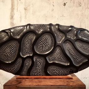 Sculpture, Black Labyrinth, Noemi Palacios