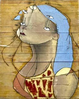 Peinture, Friendly Alien #2, Tom Hurel