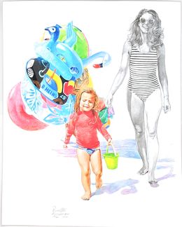Drucke, Maman et Fille, Rosario Heins