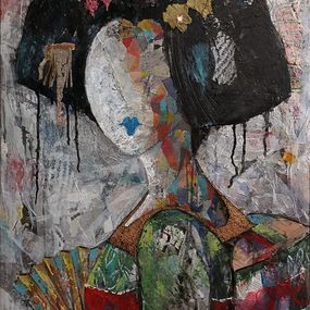 Gemälde, Serie Geisha 00090, Josep Pozo