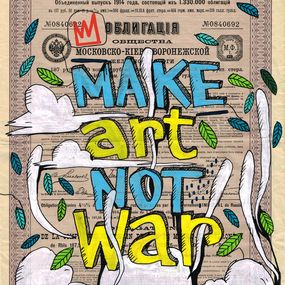 Zeichnungen, Make art not war, Tarek