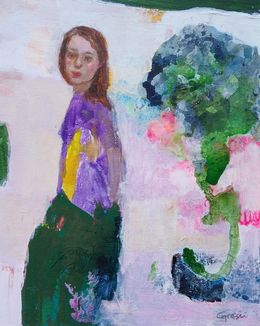 Painting, Al atardecer, Marta Grassi