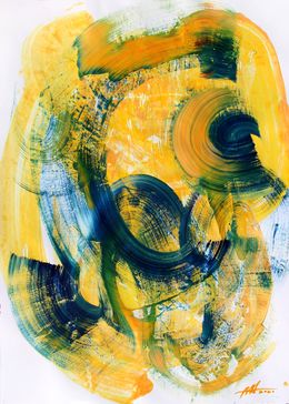 Painting, Wisdom has arrived (Metaphysics series), Menkiv Anatoliy