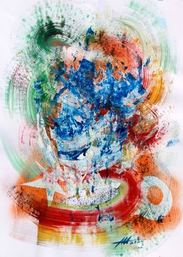 Painting, Ease of Emotion (Metaphysics series), Menkiv Anatoliy