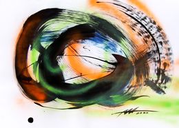 Painting, Eclipse Energy (Metaphysics series), Menkiv Anatoliy