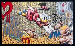 Gemälde, No Limit Scrooge McDuck, Raphael van der Haegen