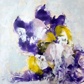 Gemälde, Violet awakening, Ingeborg Ludwig