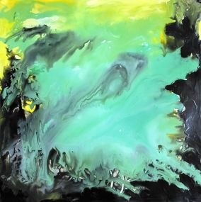 Gemälde, Rising forms, Ingeborg Ludwig